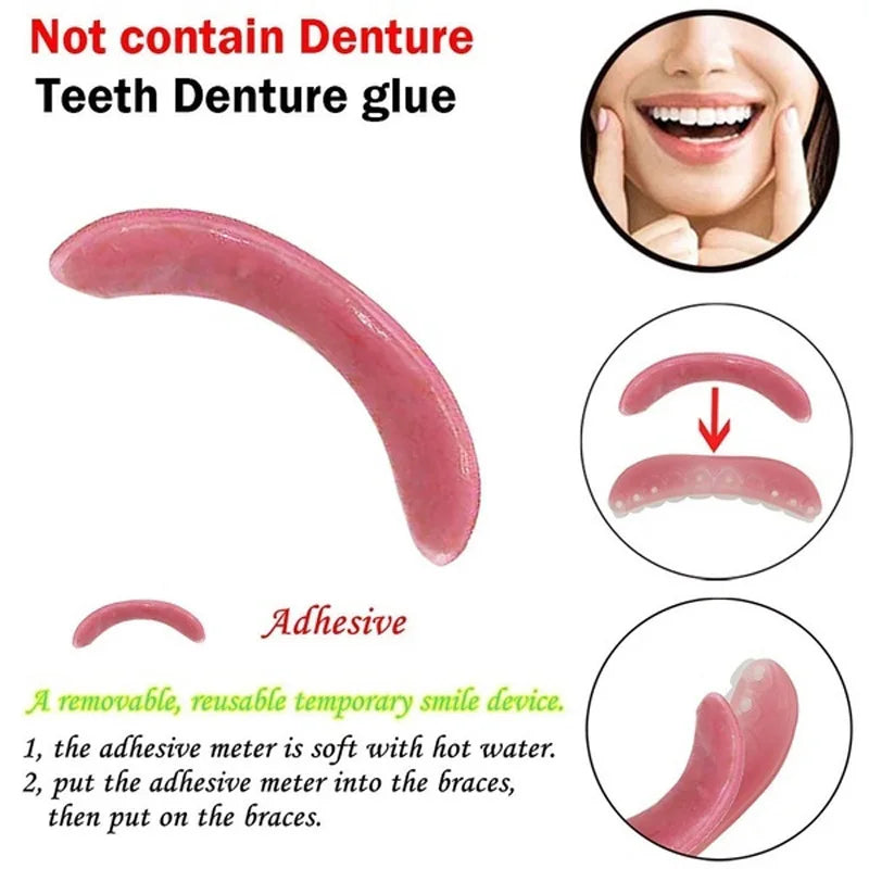 Dentadura de Silicone FIX | Ajustavel e Adaptativa